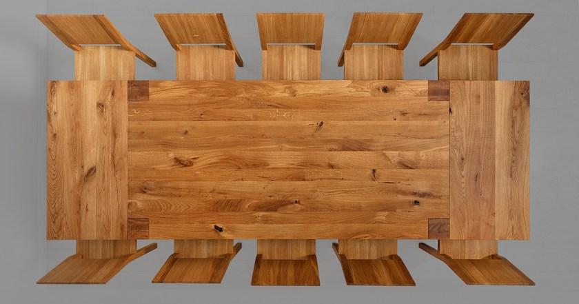 Vitamin Design Раздвижной стол из массива дерева Taurus sun-id-1353188 - Вид №12