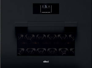 Встраиваемый холодильник для менее чем 50 бутылок с подсветкой