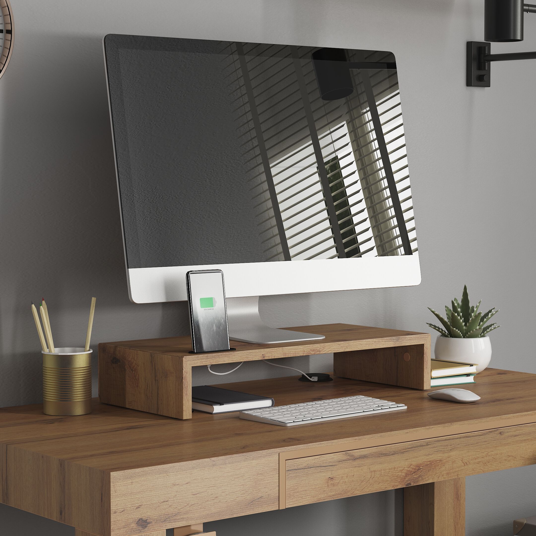 Настольная подставка для монитора/телевизора Mobili Fiver RIKI ARCH-00015711 - Вид №4