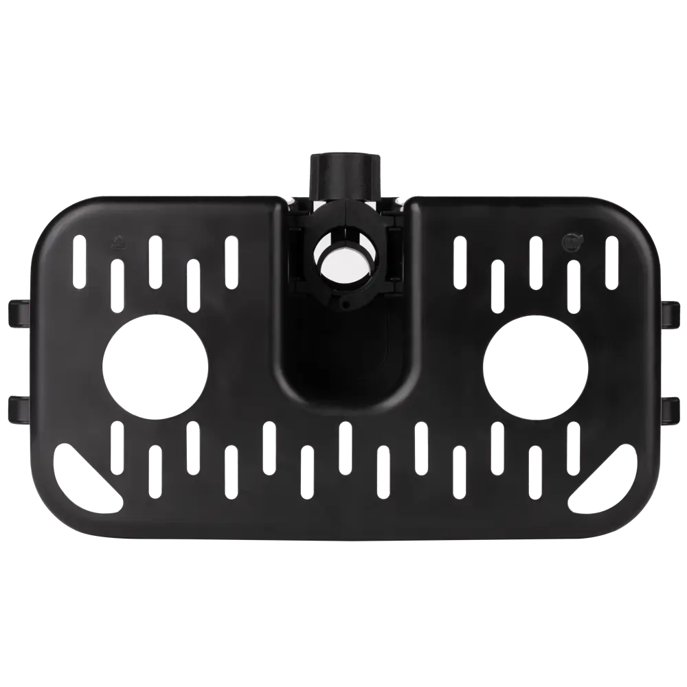 Полочка для душевой штанги Berossi Kniva цвет базальт Kvina STLM-2044592 - Вид №9