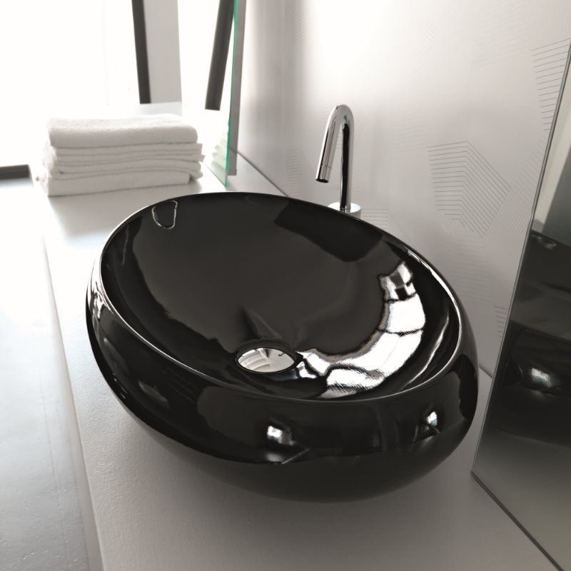 43428 Накладная раковина на столешницу  овальная Ceramica Hidra  - Вид №1