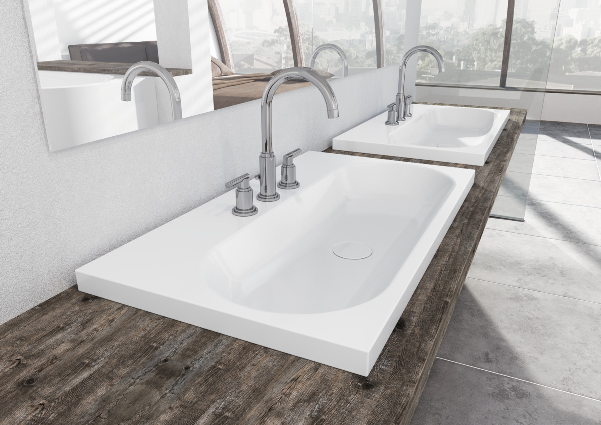 Умывальник KALDEWEI Сталь эмалированная 3056 448 теплый серый 60 30563319448 - Вид №3