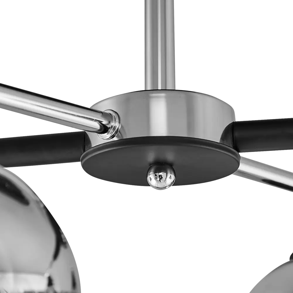 Люстра потолочная Escada 693/4P, 4 лампы, 12 м², цвет черный STLM-2208221 - Вид №4