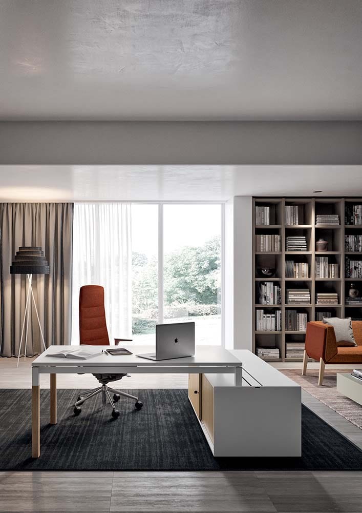 Модульный рабочий стол Quadrifoglio Group дизайн-офис ARCH-00089584 - Вид №6