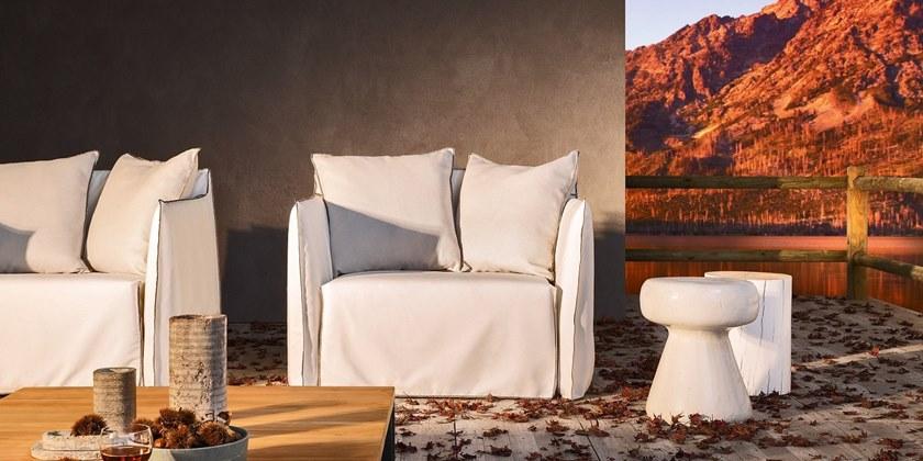 Gervasoni Садовое кресло со съемным чехлом с подлокотниками Gervasoni outdoor sun-id-1394583 - Вид №2