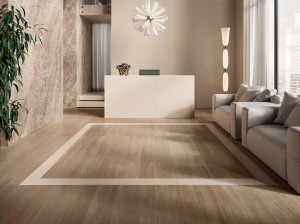 Пол / облицовка керамогранита под дерево