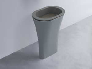 AMLA65-CM+AMPILO-FN+AMCOLO-BR Раковина Amedeo Ovale отдельностоящая cielo Enjoy + Amedeo