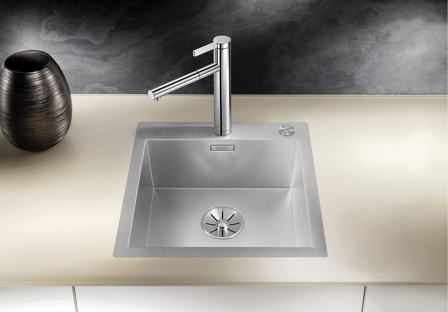 523100 Кухонная мойка Blanco Zerox 400-IF/A Durinox  Blanco Zerox