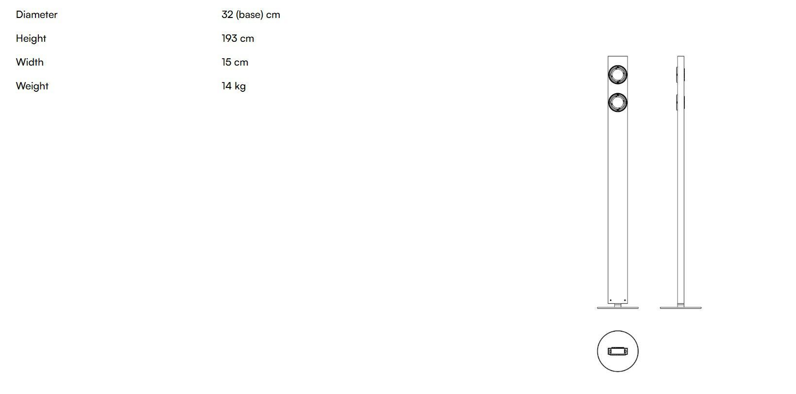 Регулируемая алюминиевая светодиодная напольная лампа Martinelli Luce Sistema Brick ARCH-00083023 - Вид №3