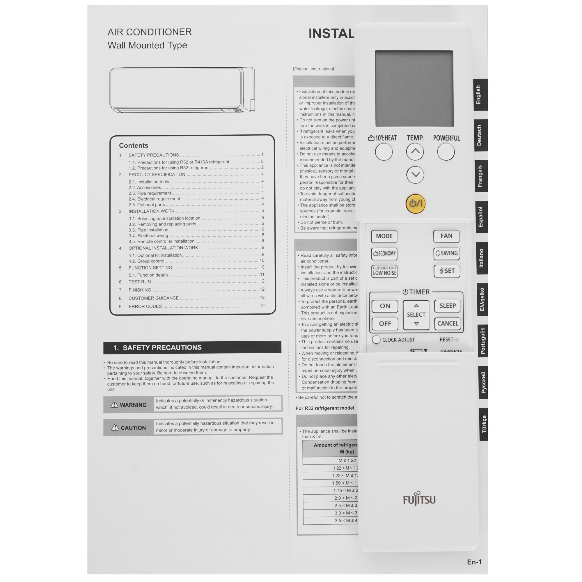 5341617 Кондиционер настенный сплит-система Fujitsu ASYG07KMCC/AOYG07KMCC белый STDN-0060584 - Вид №10