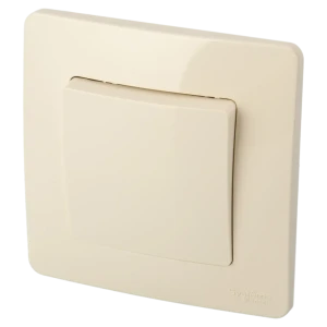 Выключатель проходной встраиваемый Systeme Electric Blanca 1 клавиша цвет бежевый