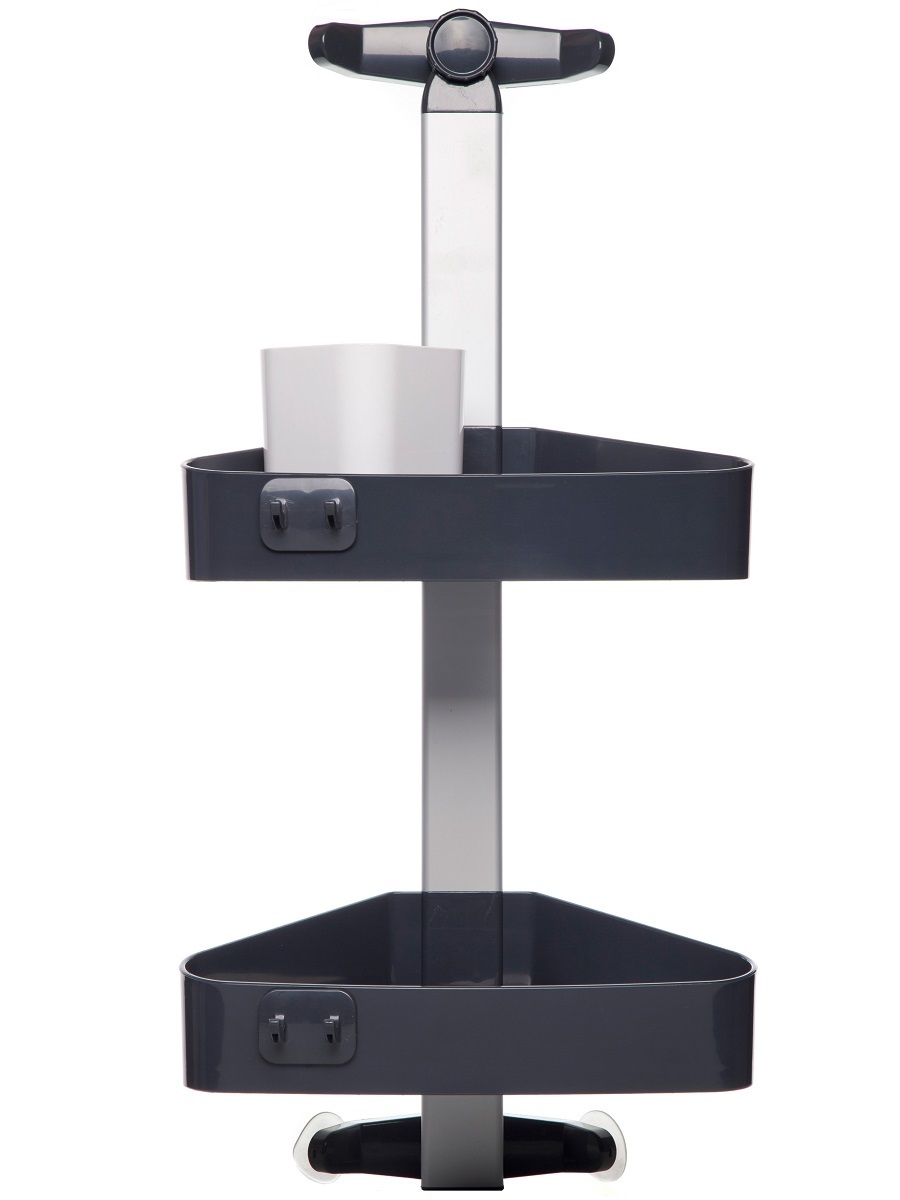 Полка для душа Wily Anthracite/White NAVAKO 10068