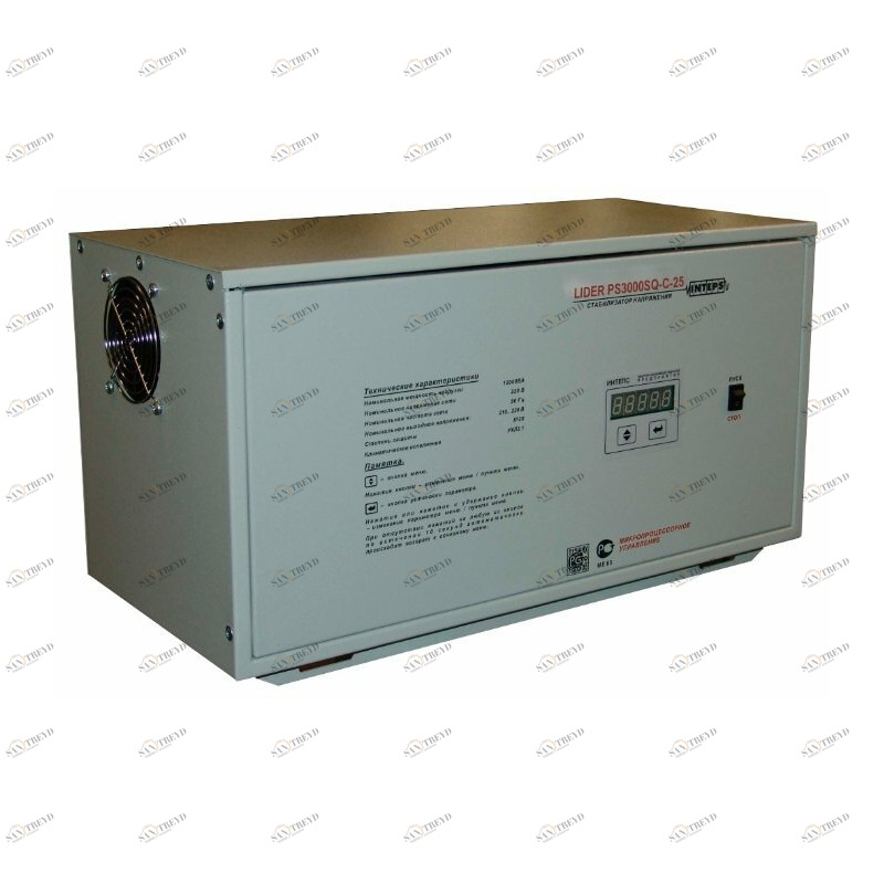 Стабилизатор напряжения LIDER PS3000 SQ-C-40 sun-id-1034492