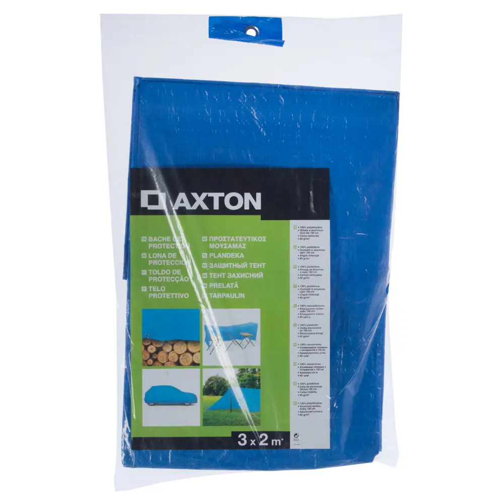 Тент строительный Axton 2х3 м 14395390 STLM-2176345 