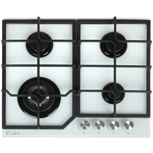 1129691 Газовая варочная поверхность LEX GVG 640-1 WH
