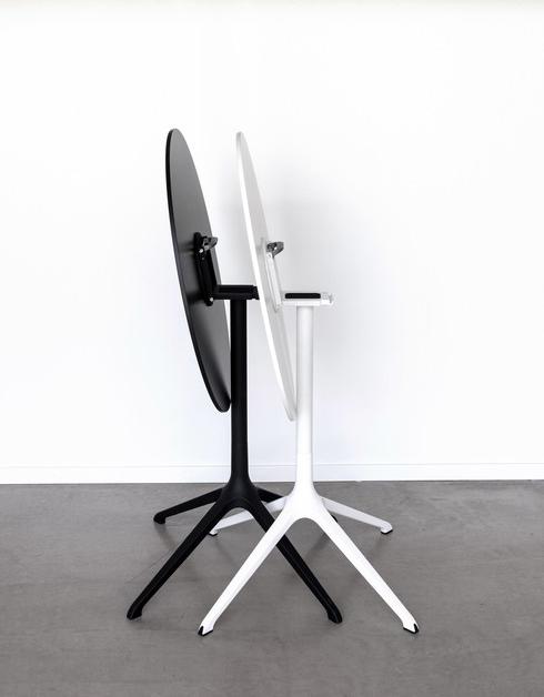 Kristalia Круглый стол из литого под давлением алюминия с откидной крышкой Elephant sun-id-1349221 - Вид №2