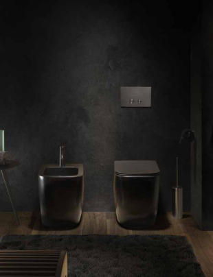 S591T0R0V7.100 Приставной унитаз напольный A. e T. Italia QUO Белый глянцевый AeT ITALIA - Вид №5