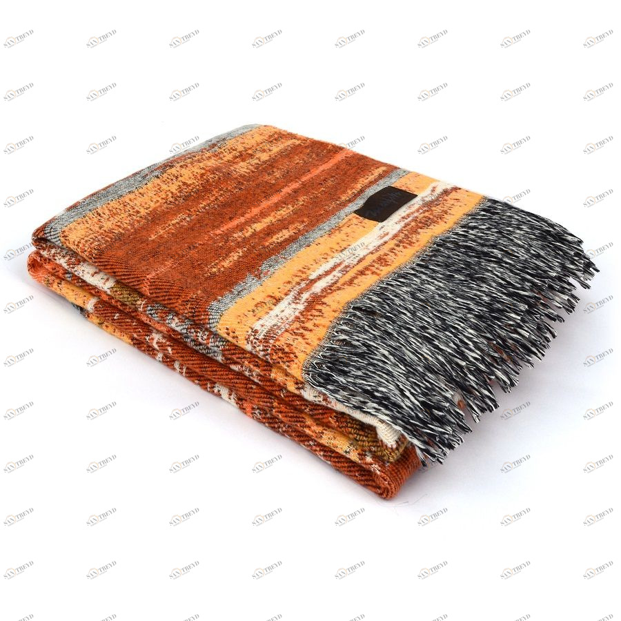 Плед Litorale, 130х180 см, оранжевый MARZOTTO LITORALE7000