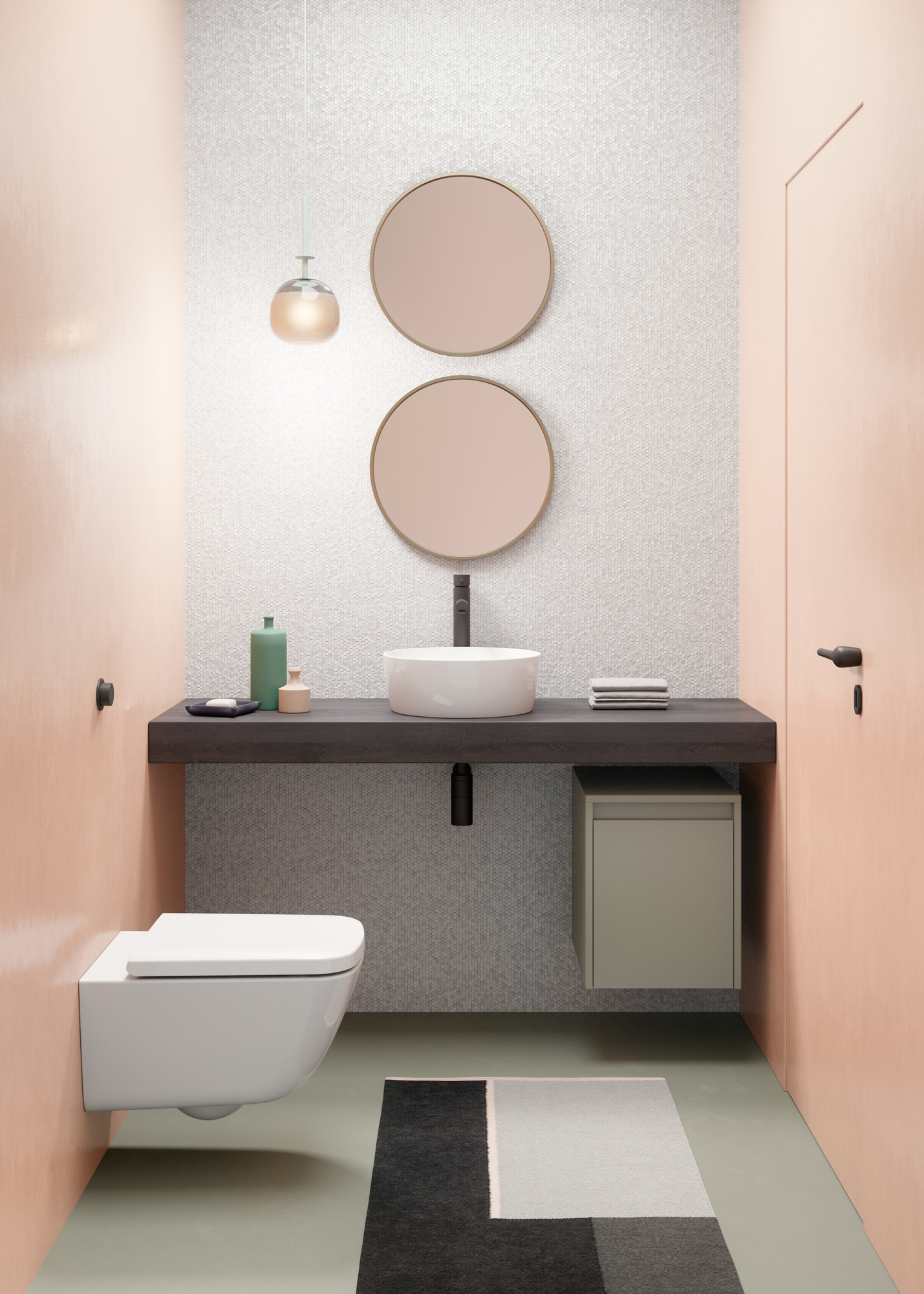 901611 Подвесной унитаз настенный Белый GSI ceramica  Италия  - Вид №2