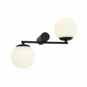 Бра светодиодное на 2 лампы белое Donolo SL395.401.02 ST LUCE DONOLO 00-3931705 Белый;черный