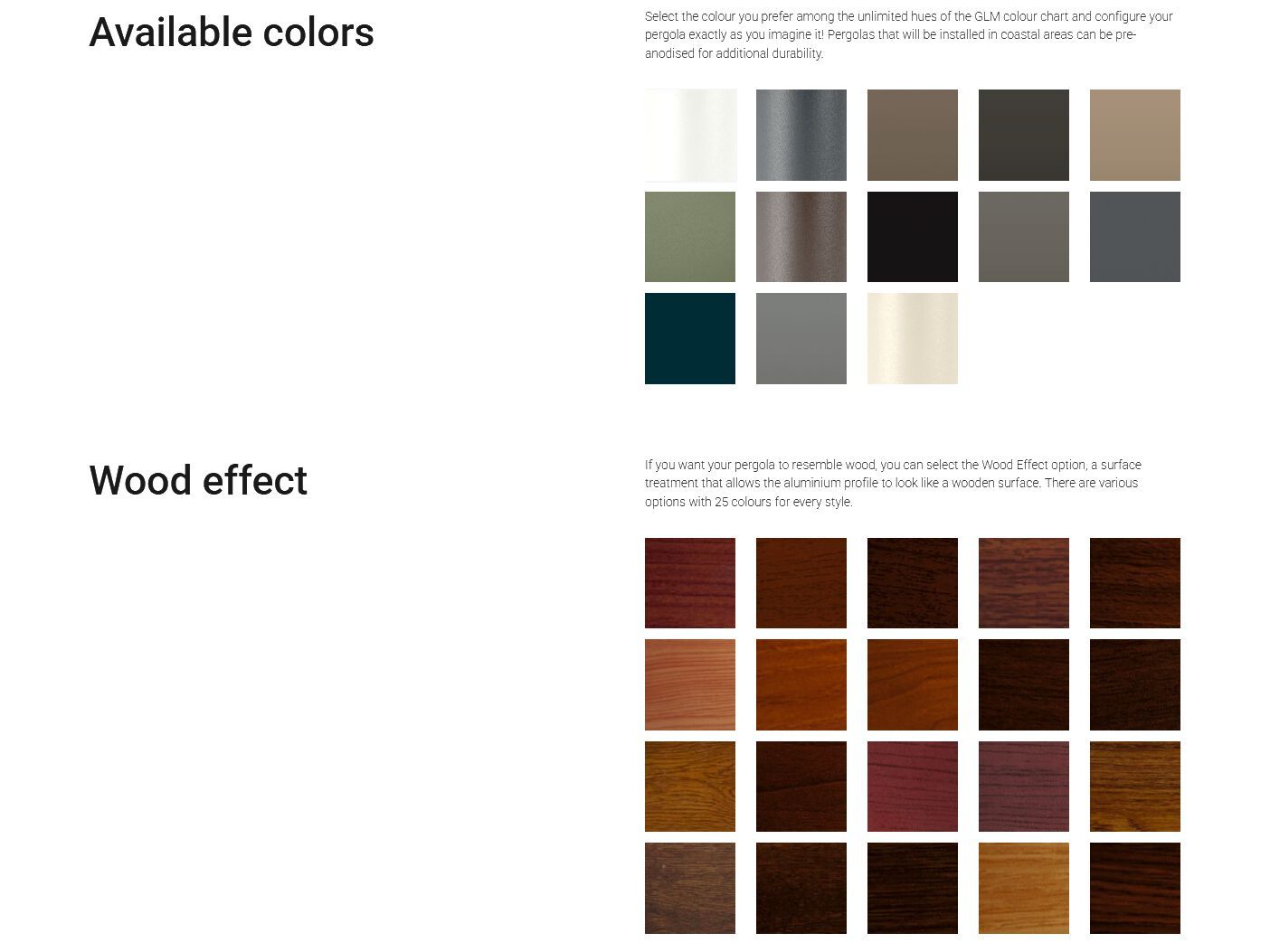Биоклиматическая самонесущая пергола из алюминия с поворотными пластинами GLM Outdoor Solutions MYKONOS ARCH-00073350 - Вид №2