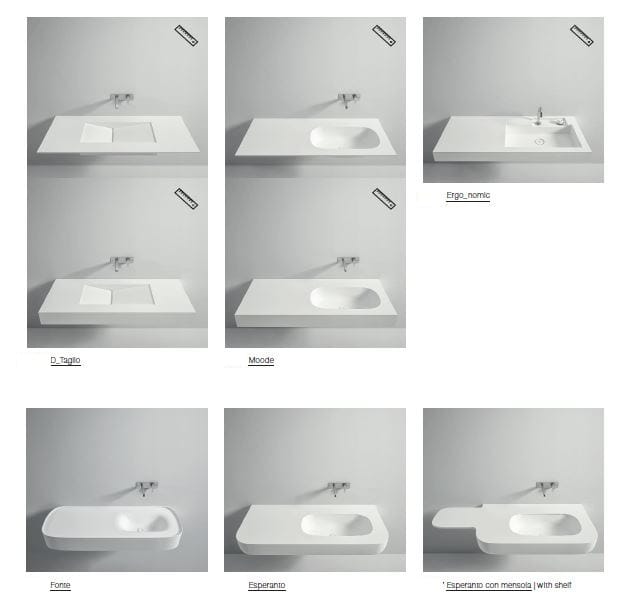 Прямоугольная раковина Corian® с столешницей Rexa уникальный ARCH-00029651 - Вид №7