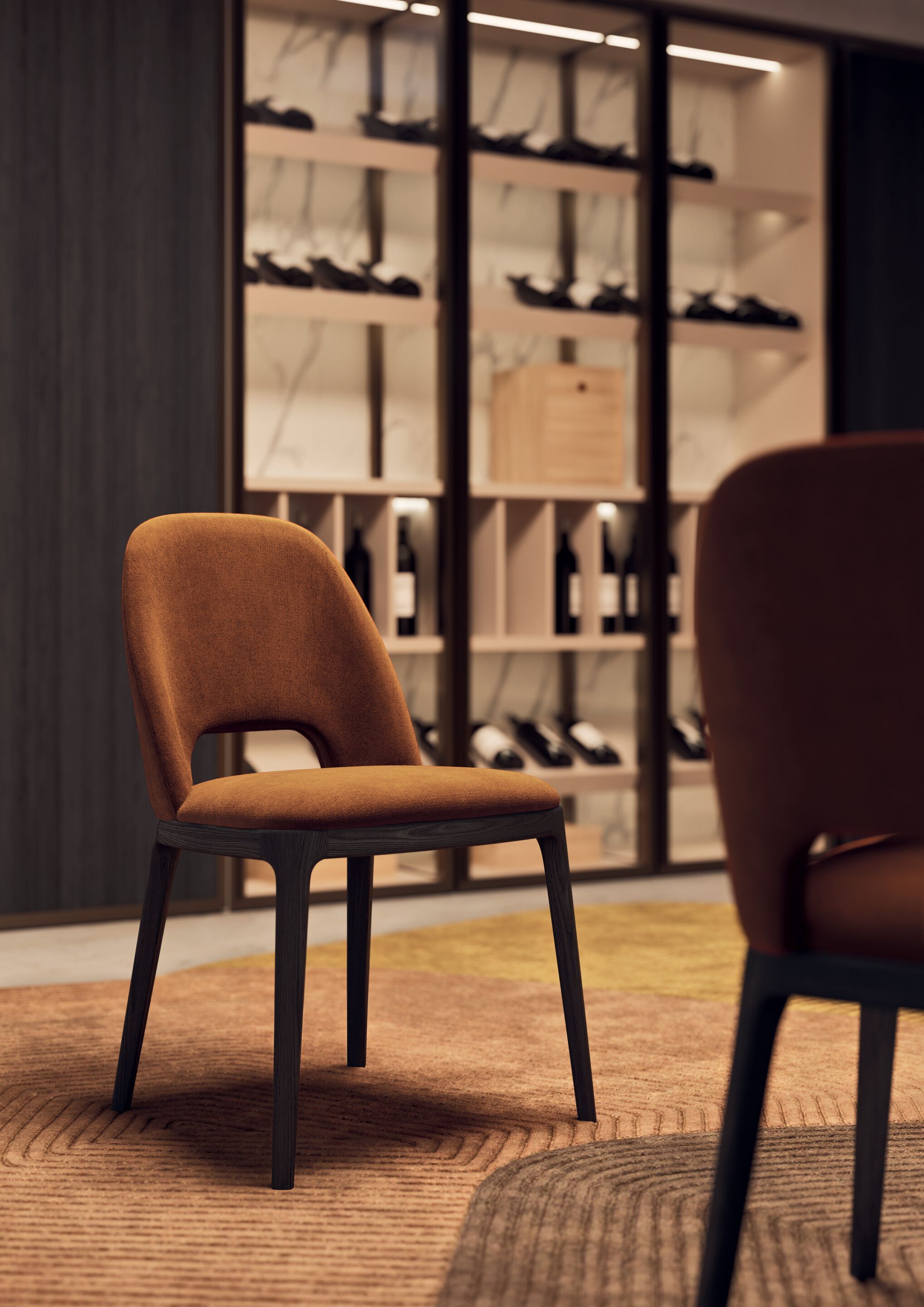 Мягкий стул из ткани Kico Living Complements ARCH-00150244 - Вид №1