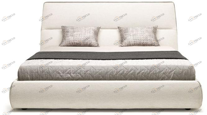 MisuraEmme Кровать-контейнер двуспальная с мягким изголовьем Misuraemme sun-id-1372530
