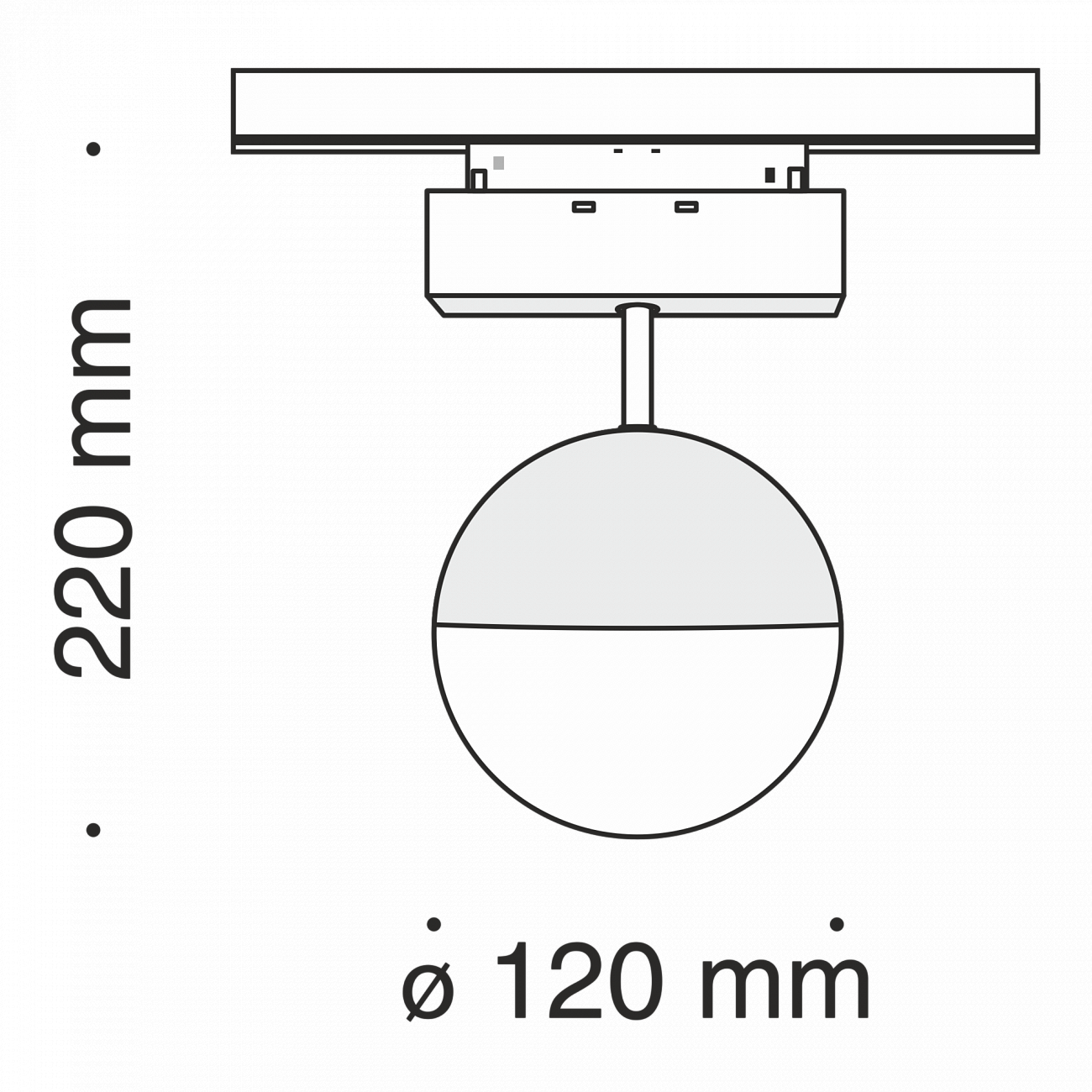 Трековый светильник черный TR017-10W3K TECHNICAL MAGNETIC TRACK SYSTEM 00-3956244 Черный  - Вид №3