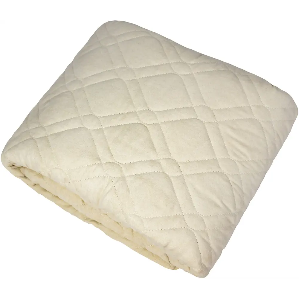 Бельвита | Кремовое покрывало из мягкой замши 220×240 см 89087188 STLM-0078214