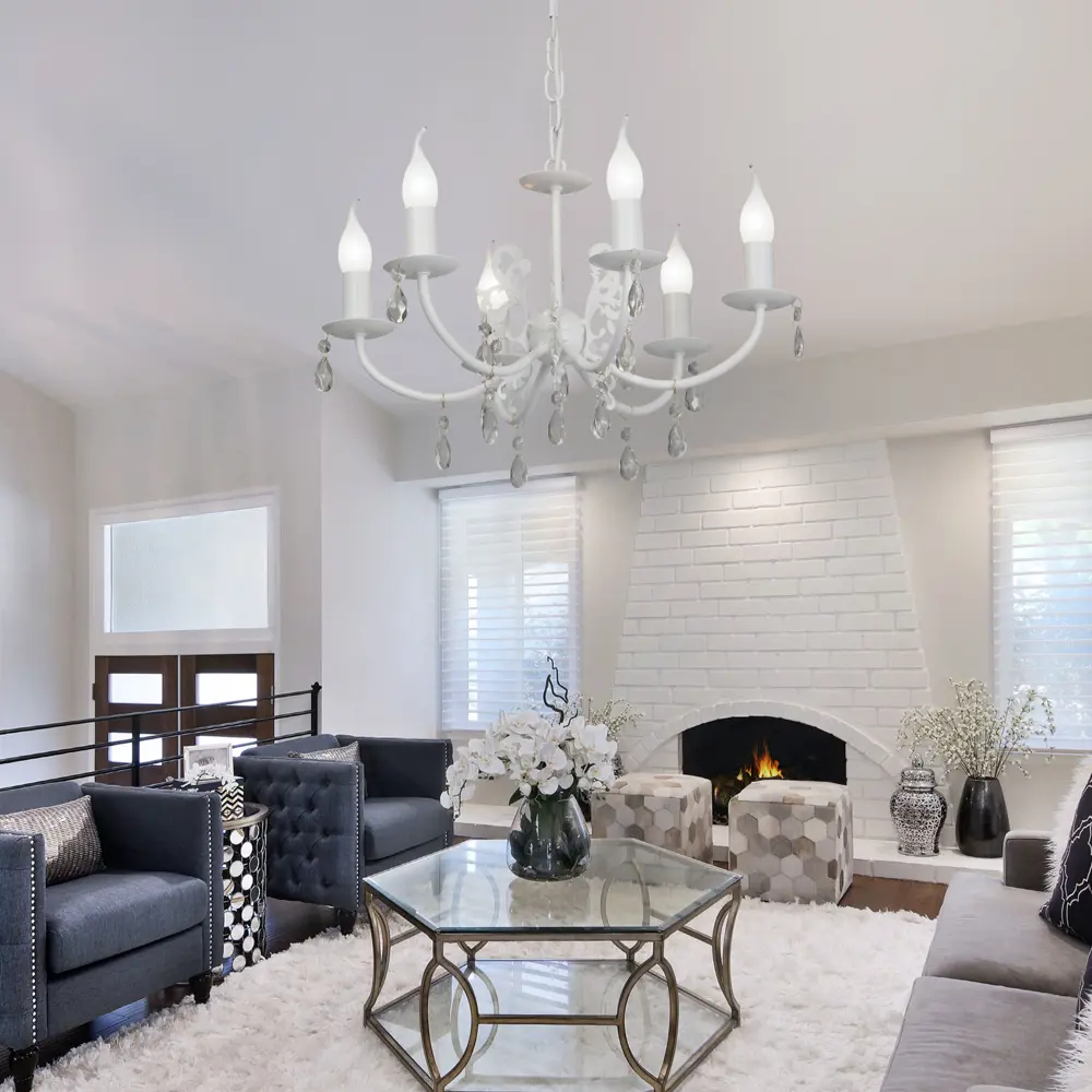 Vitaluce Ариэль - потолочная люстра с 6 плафонами в классическом стиле 89396518 STLM-1399928 - Вид №8