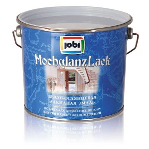 Эмаль Jobi HochglanzLack (ХохгланцЛак) 2,7л белая "БАЗА A"