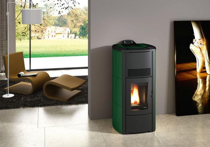 PALAZZETTI Пеллетная печь из керамики класса а ++ sun-id-1397700 - Вид №3