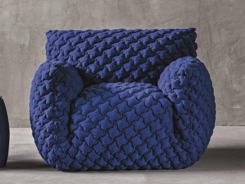 Gervasoni Кресло из ткани со съемным чехлом с подлокотниками Nuvola sun-id-1451243 - Вид №2