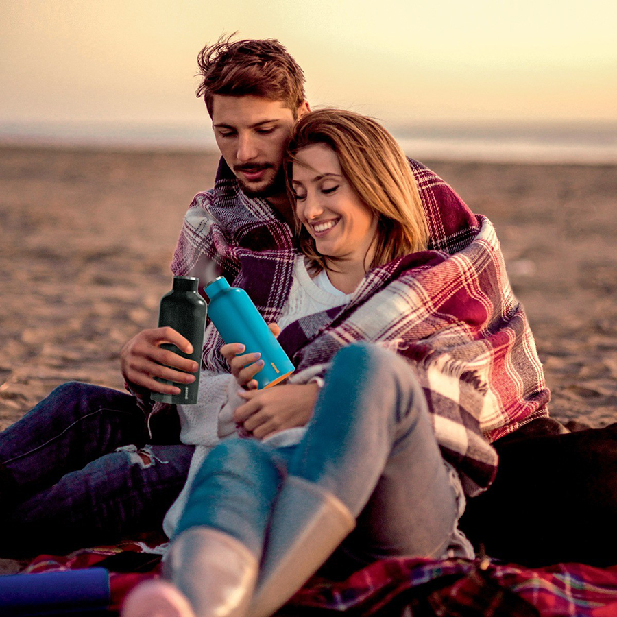 11670011 Термобутылка on the go, 500 мл, белая Guzzini  - Вид №1