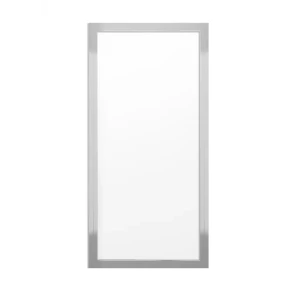 Ширма на ванну Метакам 75x140 см прозрачное стекло профиль хром