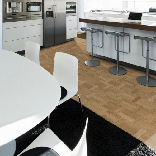 Паркетная доска Golvabia Lightwood Classic датч патен Дуб Натур (Гладкая) 1190х195 мм 1700200019 - Вид №5