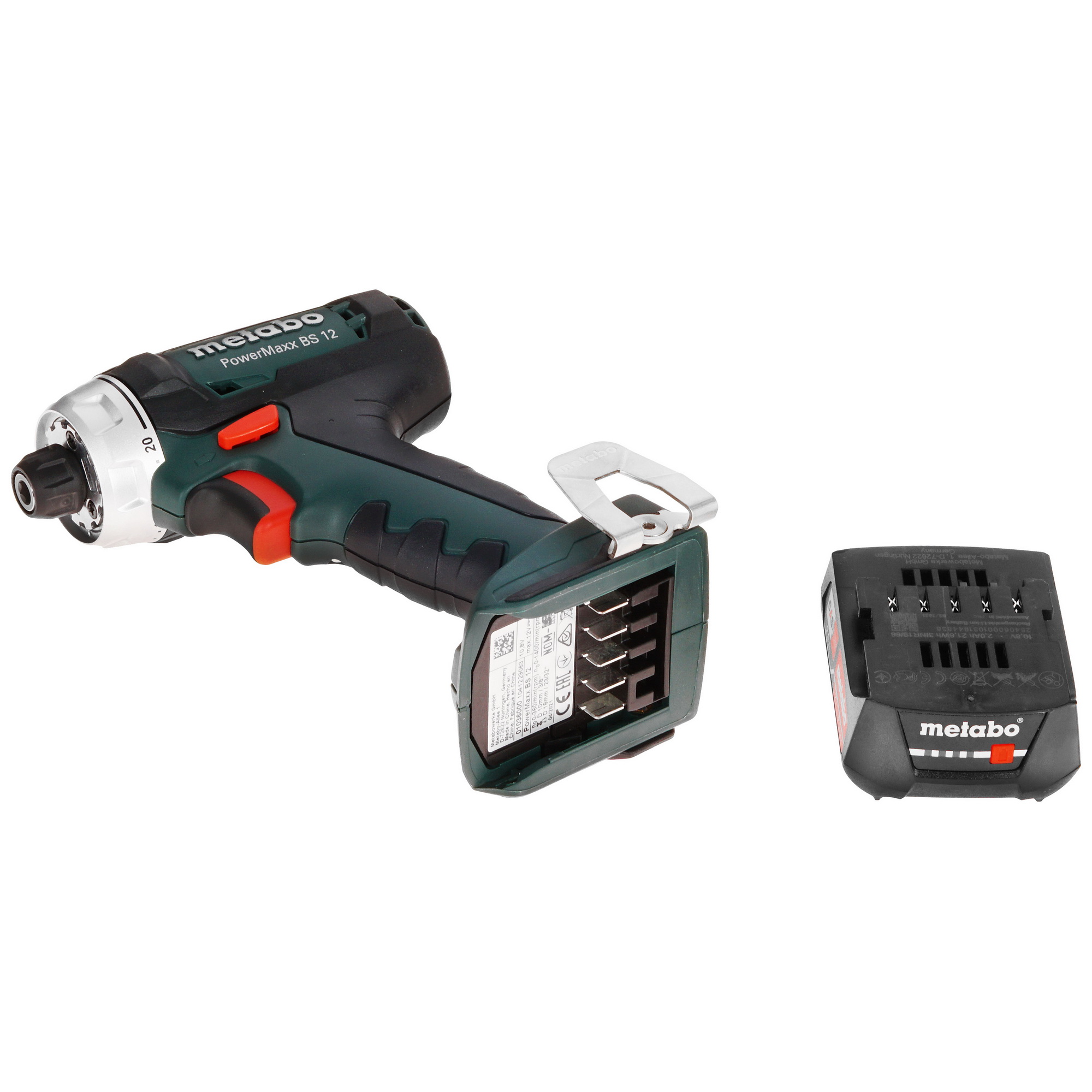 Дрель-шуруповерт Metabo PowerMaxx BS 12 10.8/12V 8146922 STDN-0080251 - Вид №4