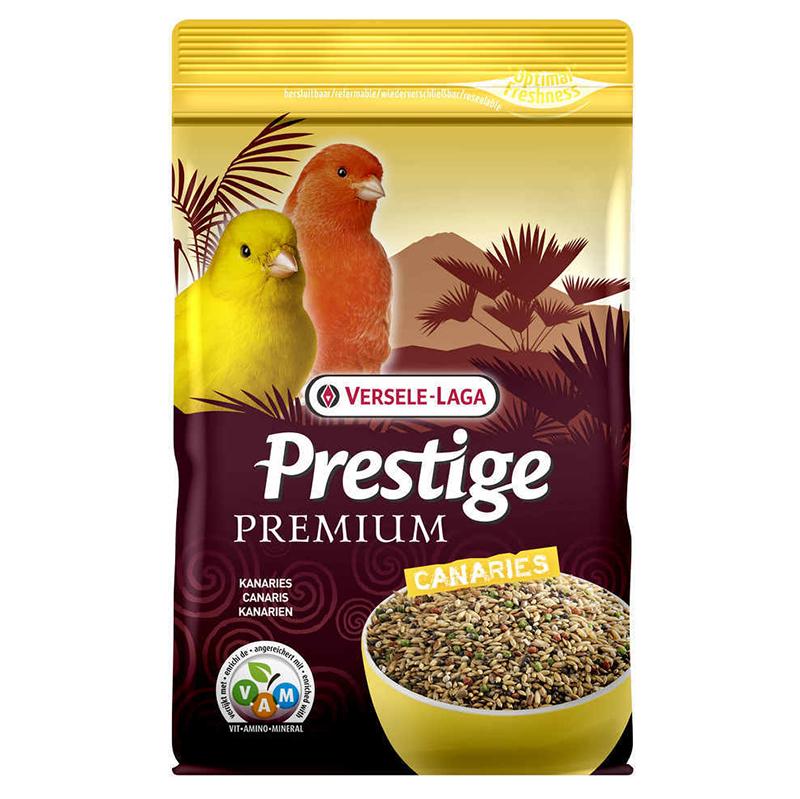 ПР0052090 Корм для птиц Prestige Premium Canaries для канареек 800г VERSELE-LAGA 