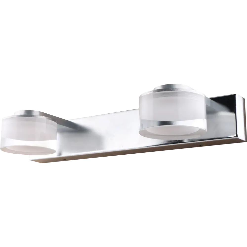 Светильник настенный светодиодный Escada Sicilia 2х3 Вт IP44 стекло, цвет хром STLM-2027987