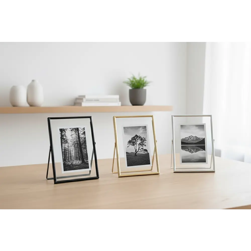 Рамка без паспарту Мирам 13x18 см цвет золотой STLM-2024373 - Вид №3