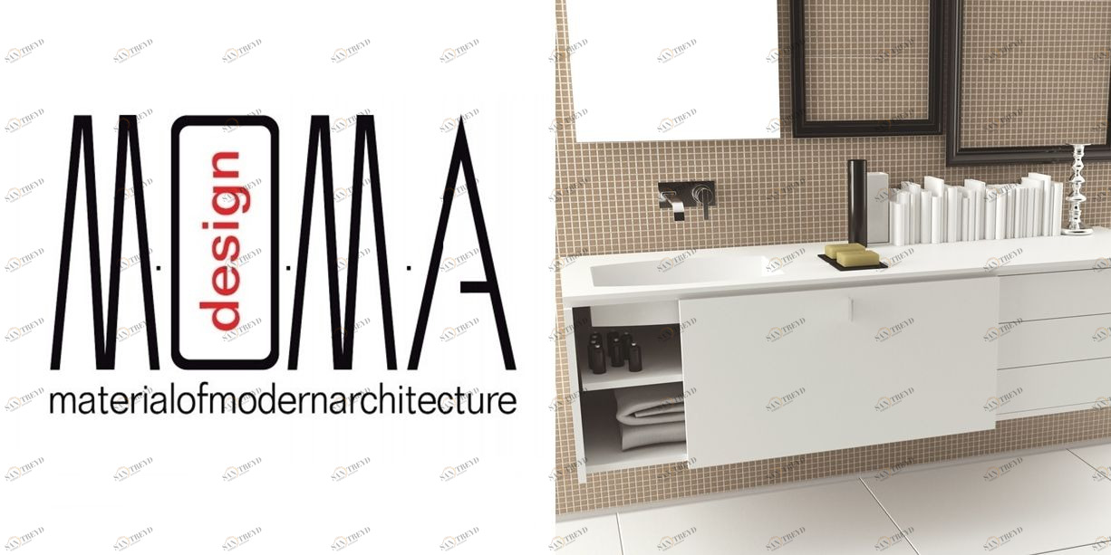 PMS07180DX Накладная раковина на столешницу  овальная MOMA Design Planar Module XS