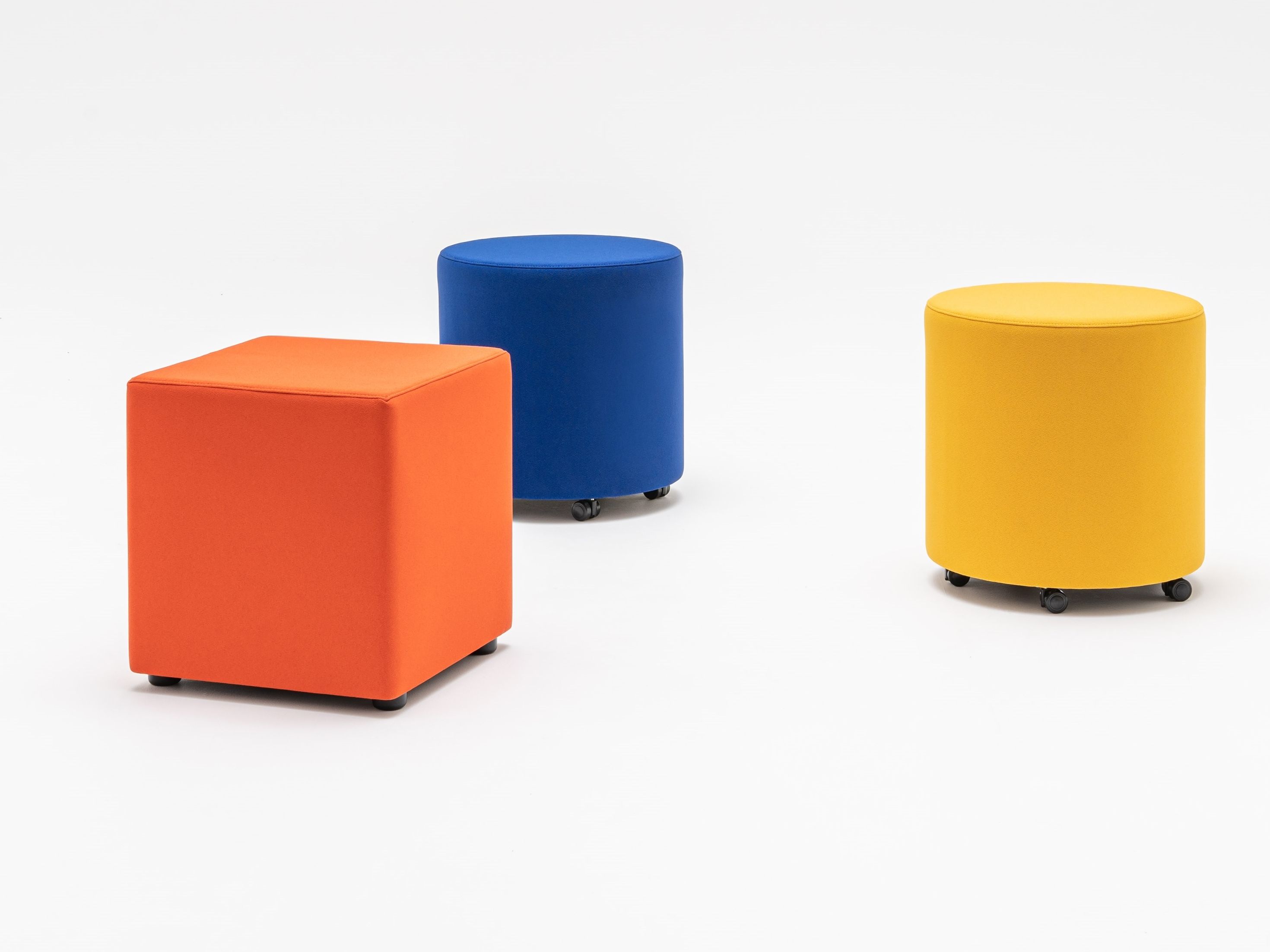 Круглый пуф из ткани MDD Mix ARCH-00032658 - Вид №13