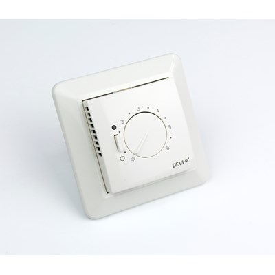 Danfoss DEVIreg™ 530/531/532 — электронные терморегуляторы для теплого пола со встроенным корпусом DEVIreg 530 терморегулятор с датч. пола 140F1030 