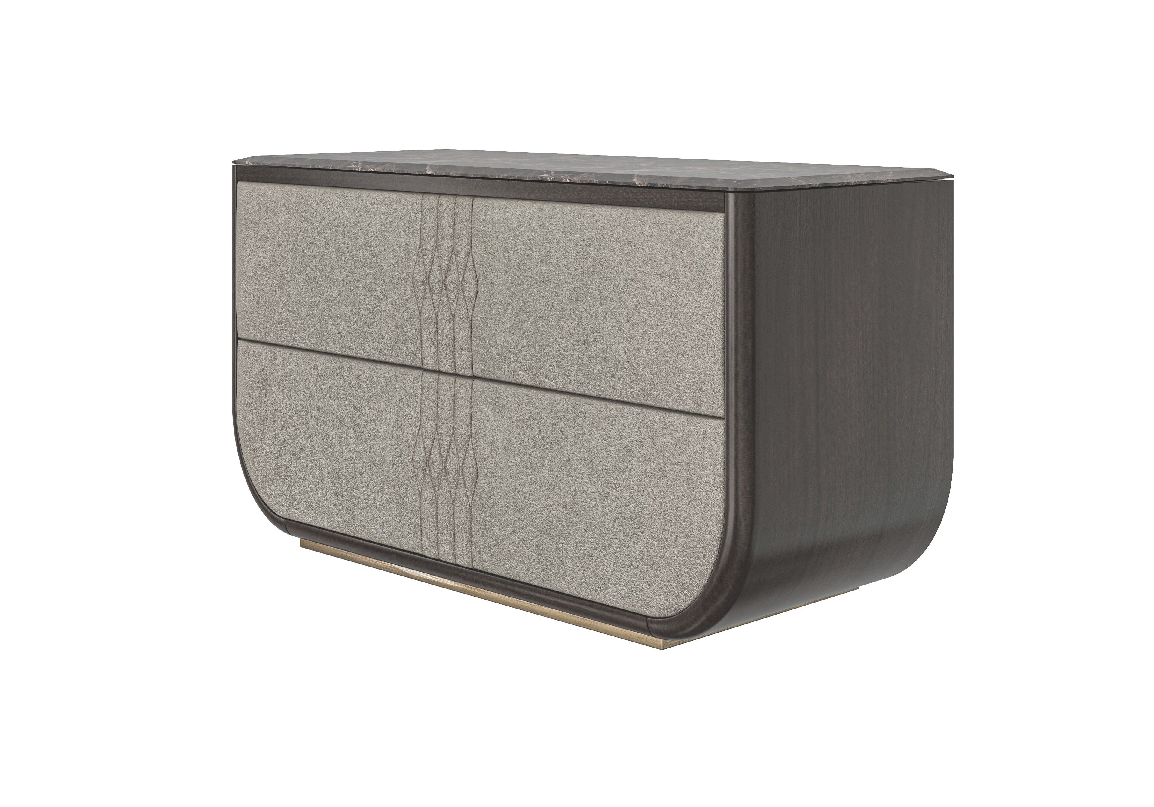 Деревянный комод Modenese Luxury Interiors CONTEMPORARY CURVE ARCH-00073765 - Вид №1