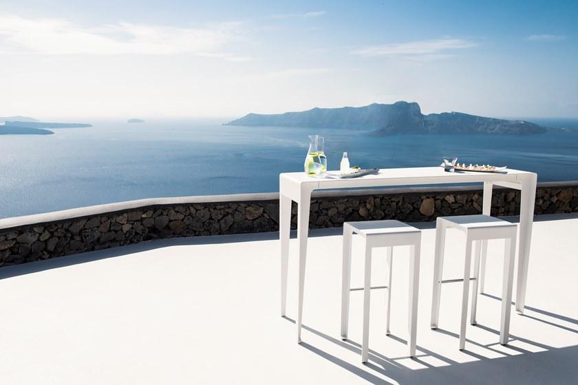 TRIBÙ Прямоугольный алюминиевый высокий стол Mirthe 07416 - Вид №2