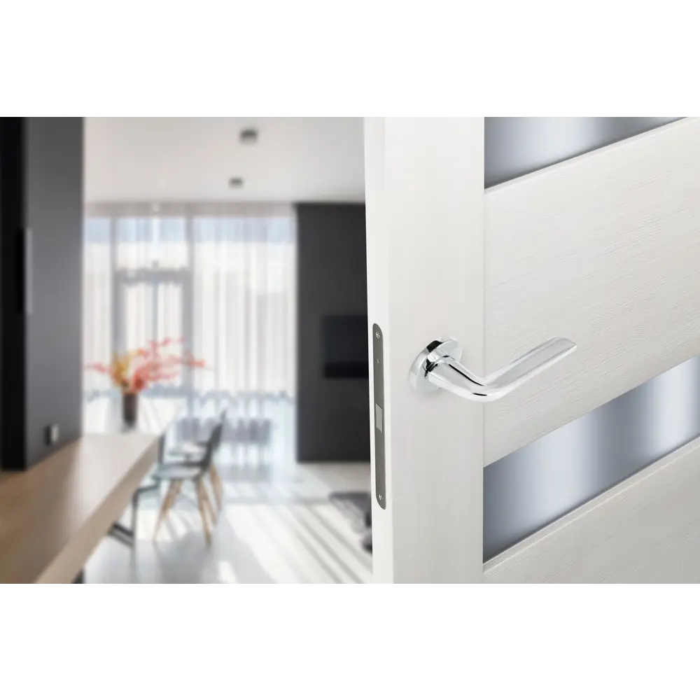 Дверные ручки EDSON EDS-92H-R2 в стильном хроме 85168439 STLM-0059324 - Вид №5