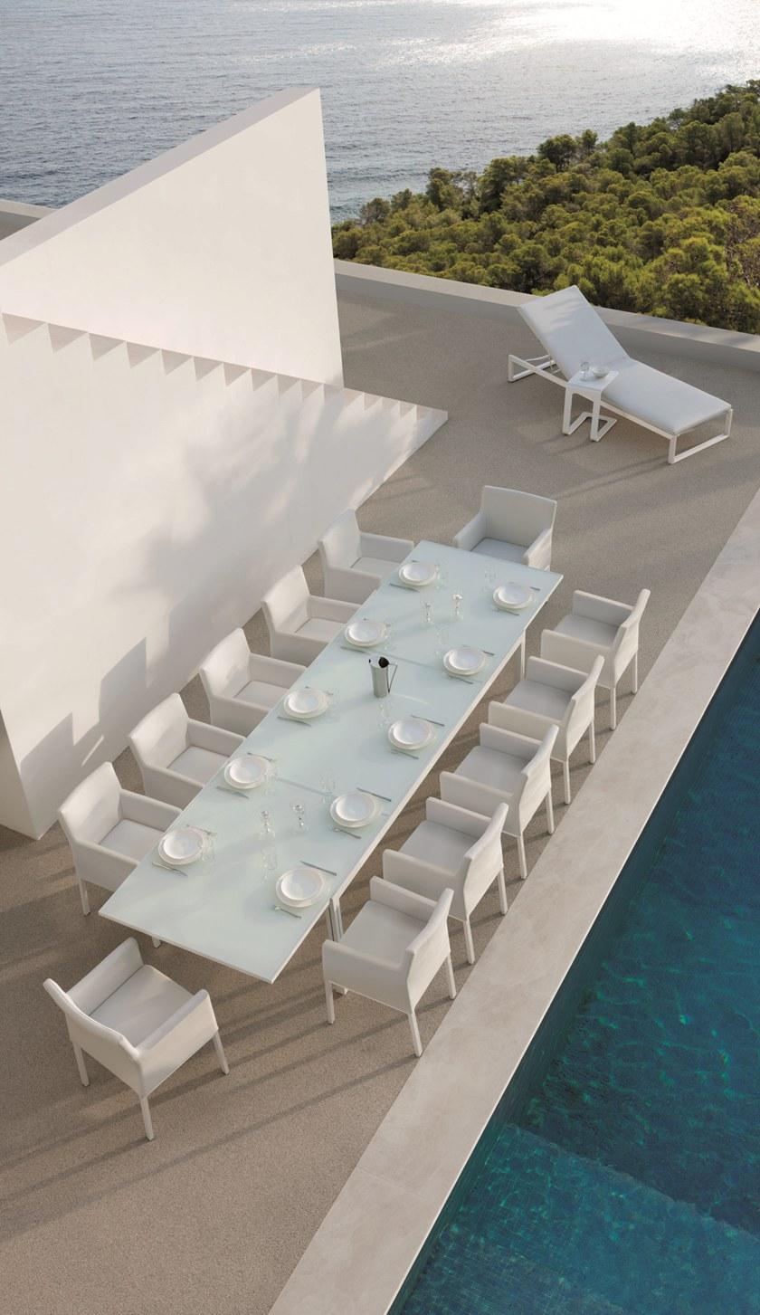 MANUTTI Садовый лежак из ткани Liner sun-id-1420645 - Вид №2