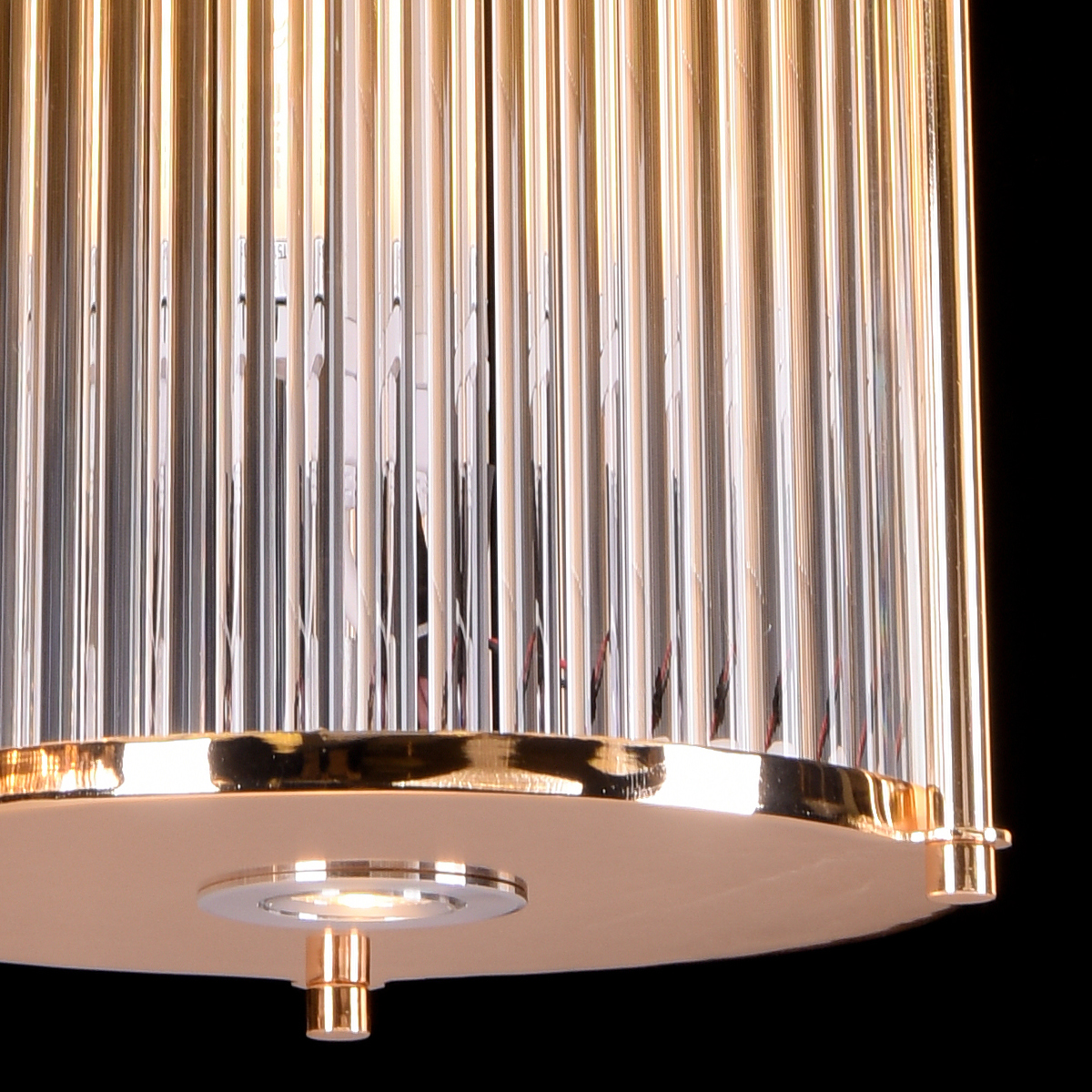 Подвесной светильник 7209 L2 от Delight Collection DELIGHT COLLECTION ДИЗАЙНЕРСКИЕ 243932 Прозрачный;золото  - Вид №2