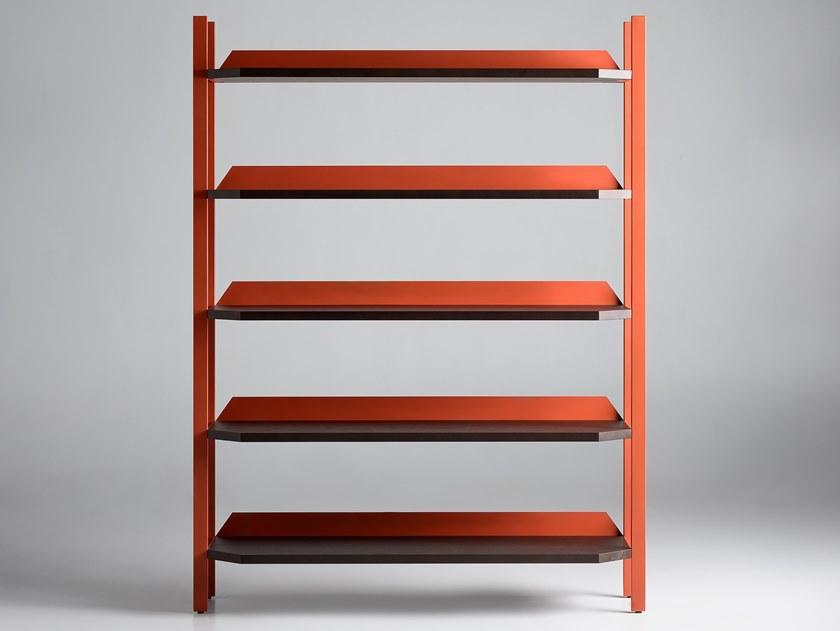 Zegen Самонесущий открытый книжный шкаф из стали и дерева Ufo Santreyd sun-id-1445886 - Вид №1